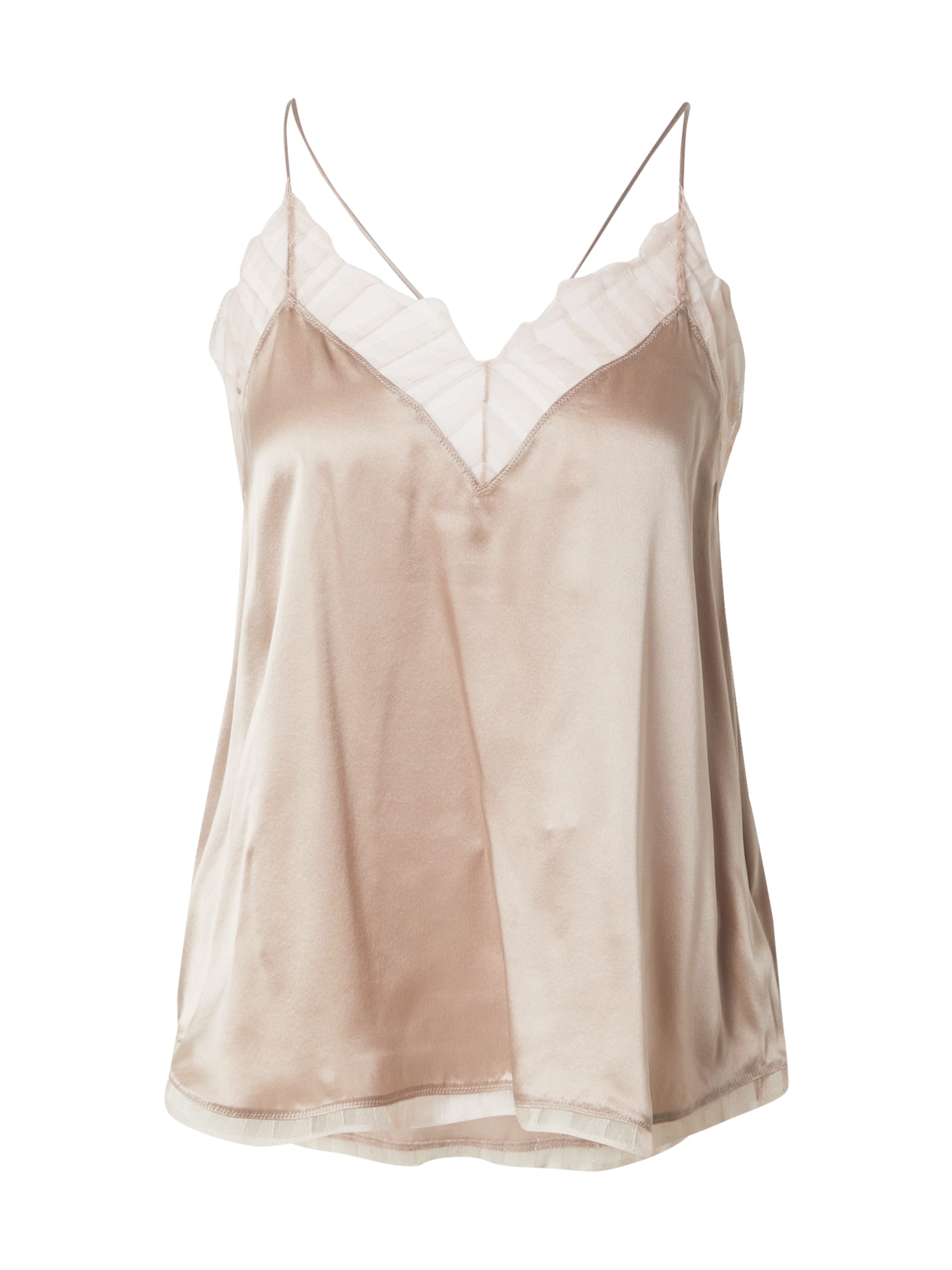 IRO - Top 'BERWYN' en rosa: frente