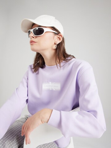 Calvin Klein Jeans - Sudadera en lila