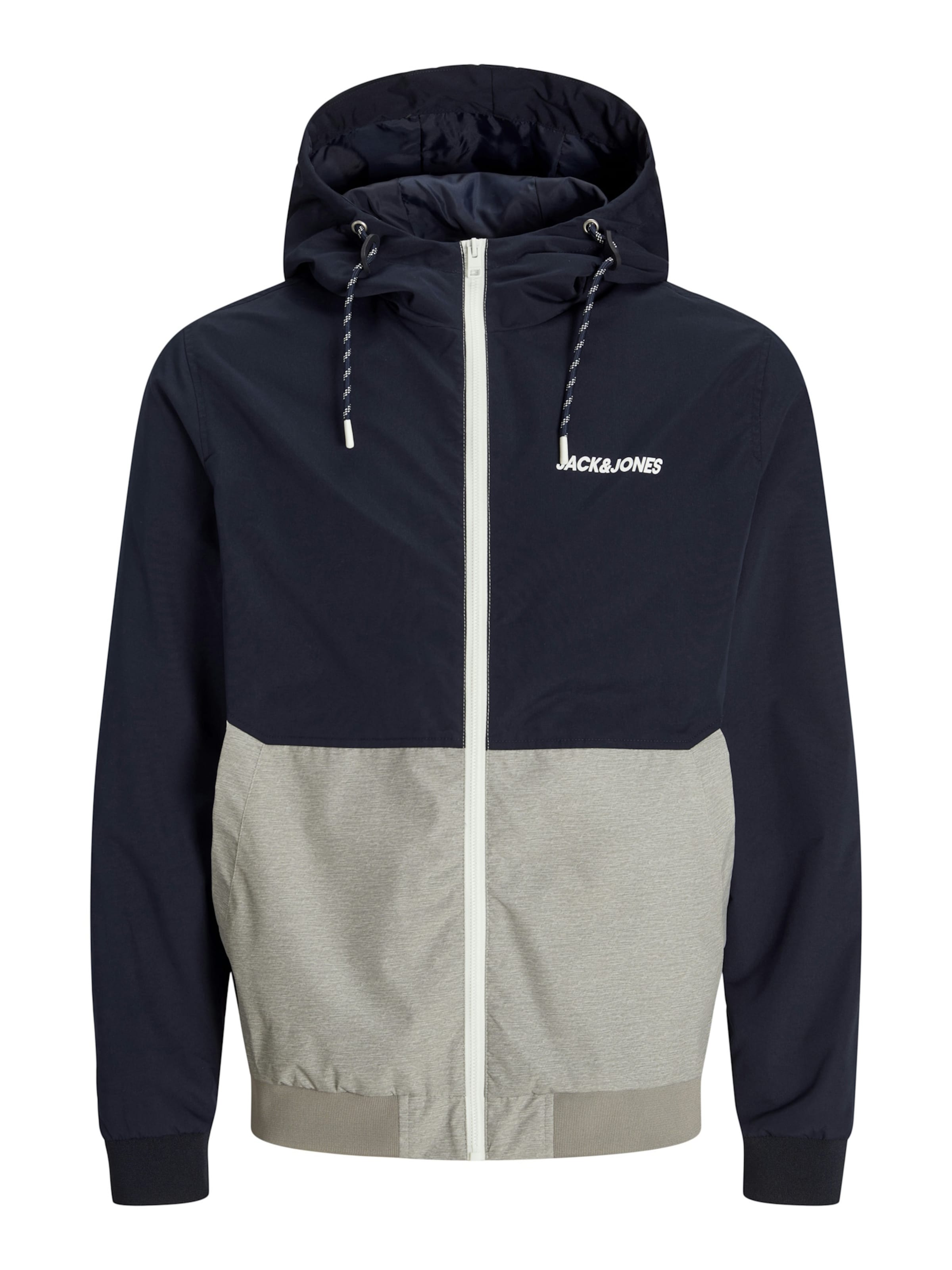 JACK & JONES Between-Season Jacket 'JJERush' in Blue: front