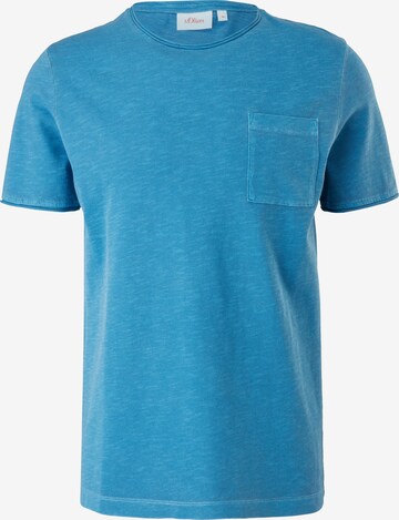 s.Oliver T-Shirt in Blau: predná strana