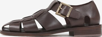 BRONX Sandals 'Next-Wagon' in Brown: front