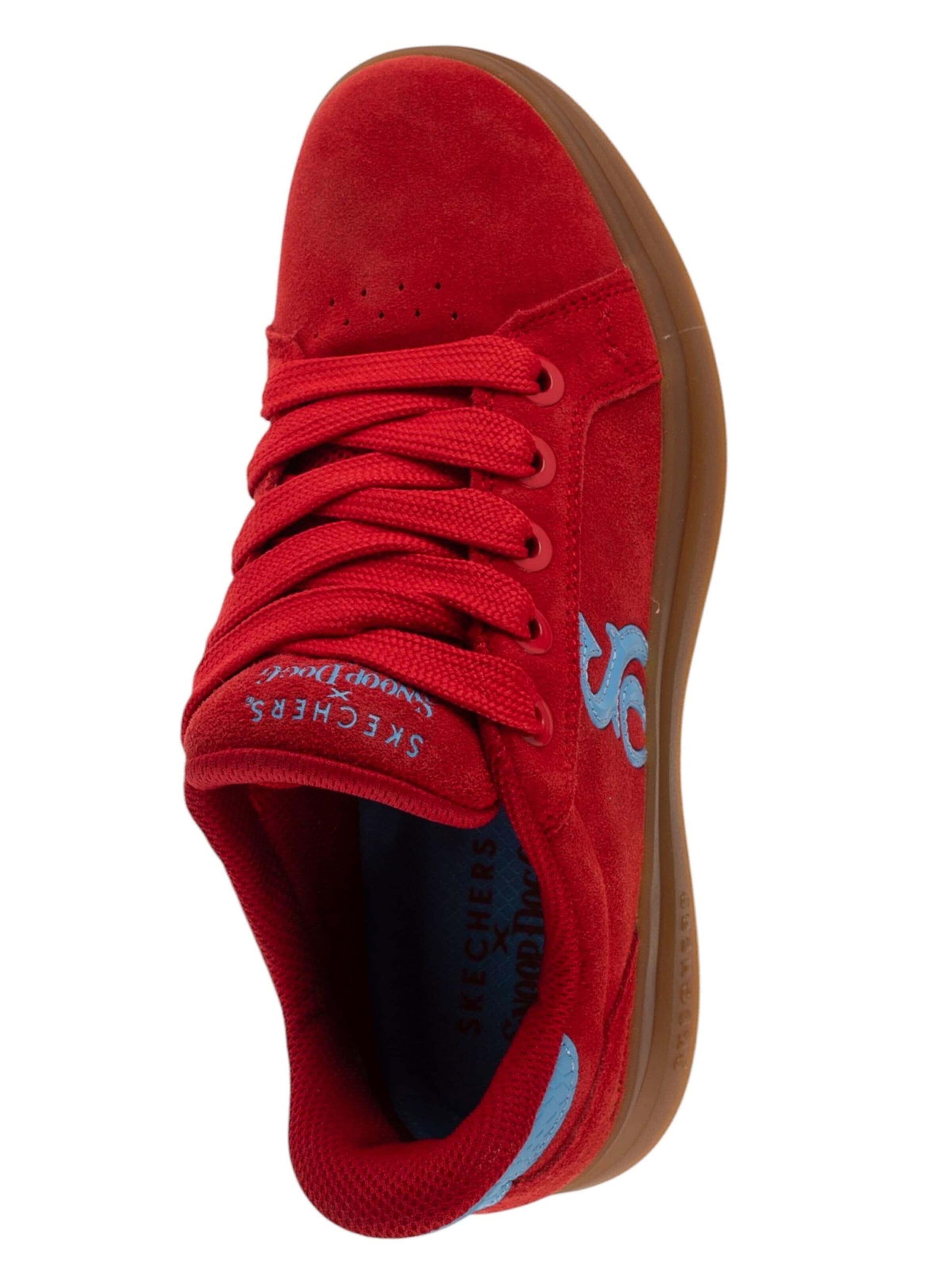 SKECHERS Sneakers laag in Rood