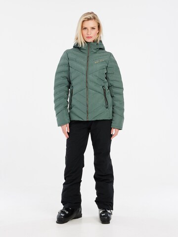 PROTEST Athletic Jacket 'PRTAPPLY' in Green