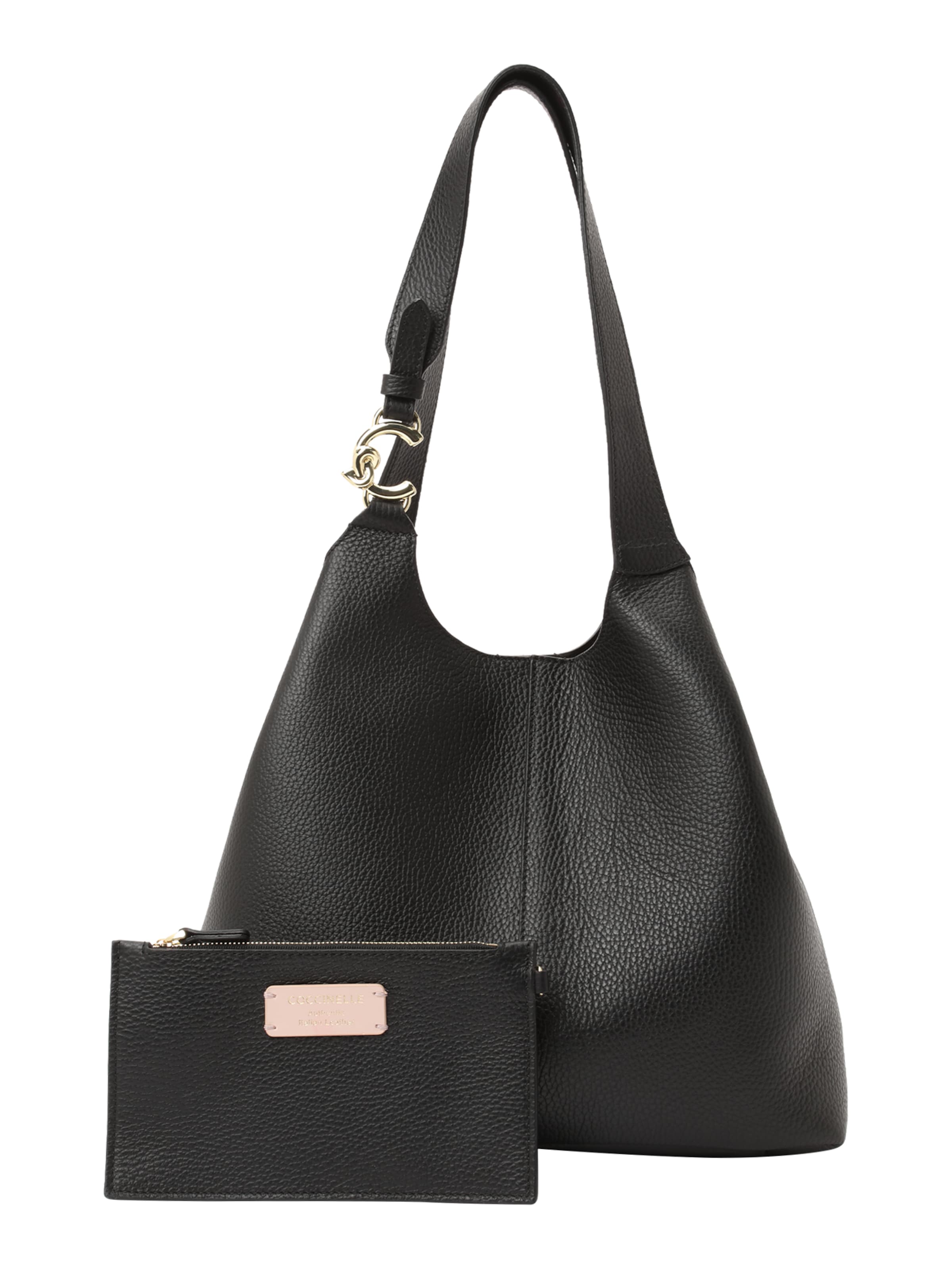 Coccinelle Olkalaukku 'Easy' värissä musta