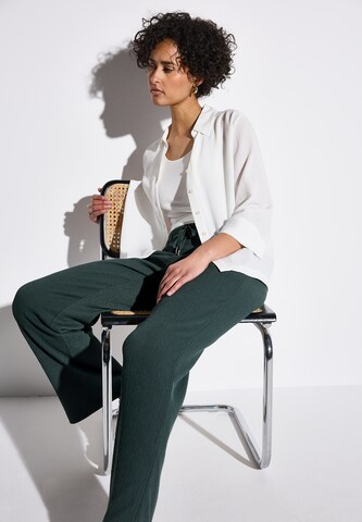 STREET ONE Loose fit Pants in Green