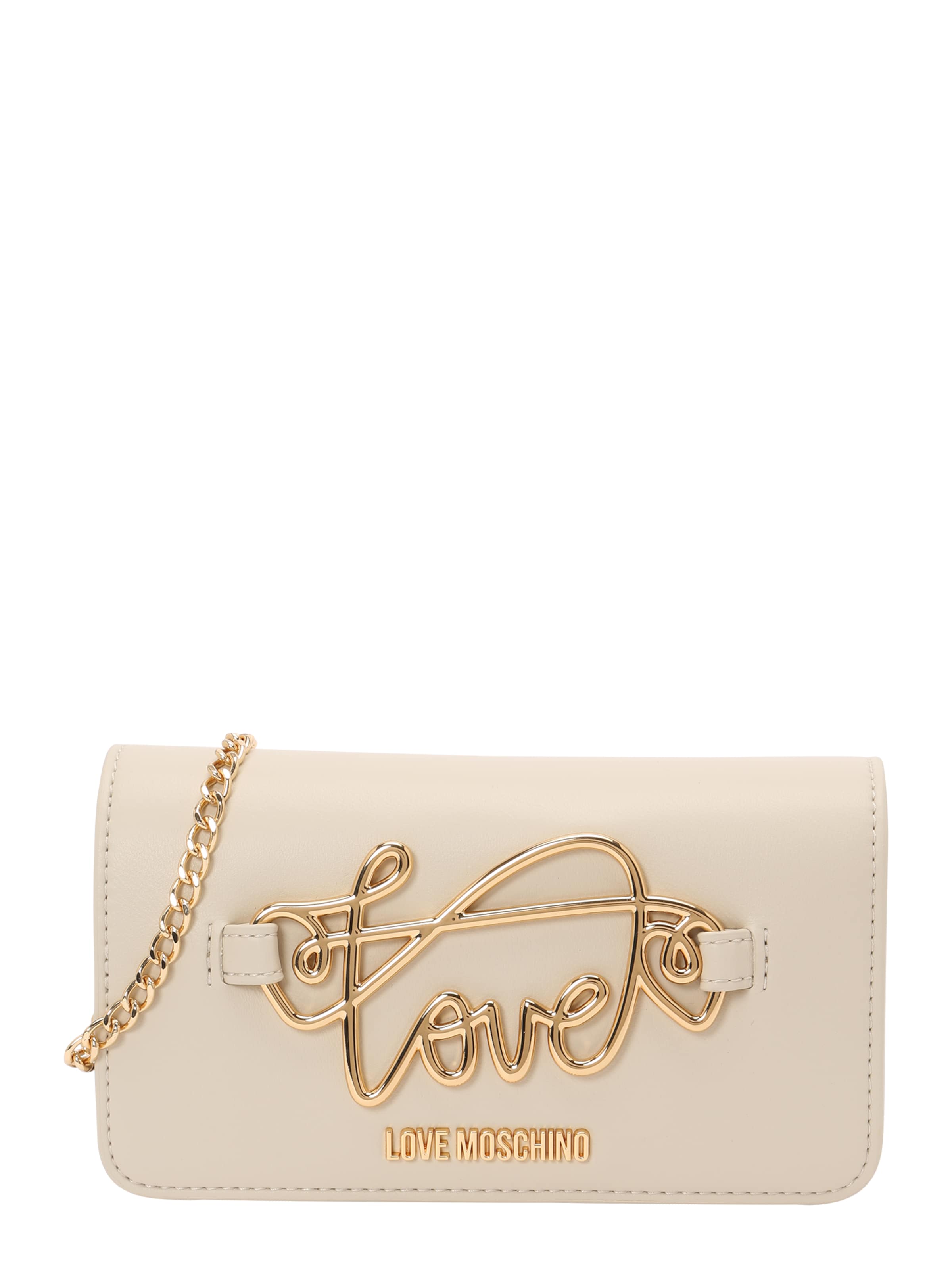 Love Moschino Сумка через плечо в Бежевый: спереди