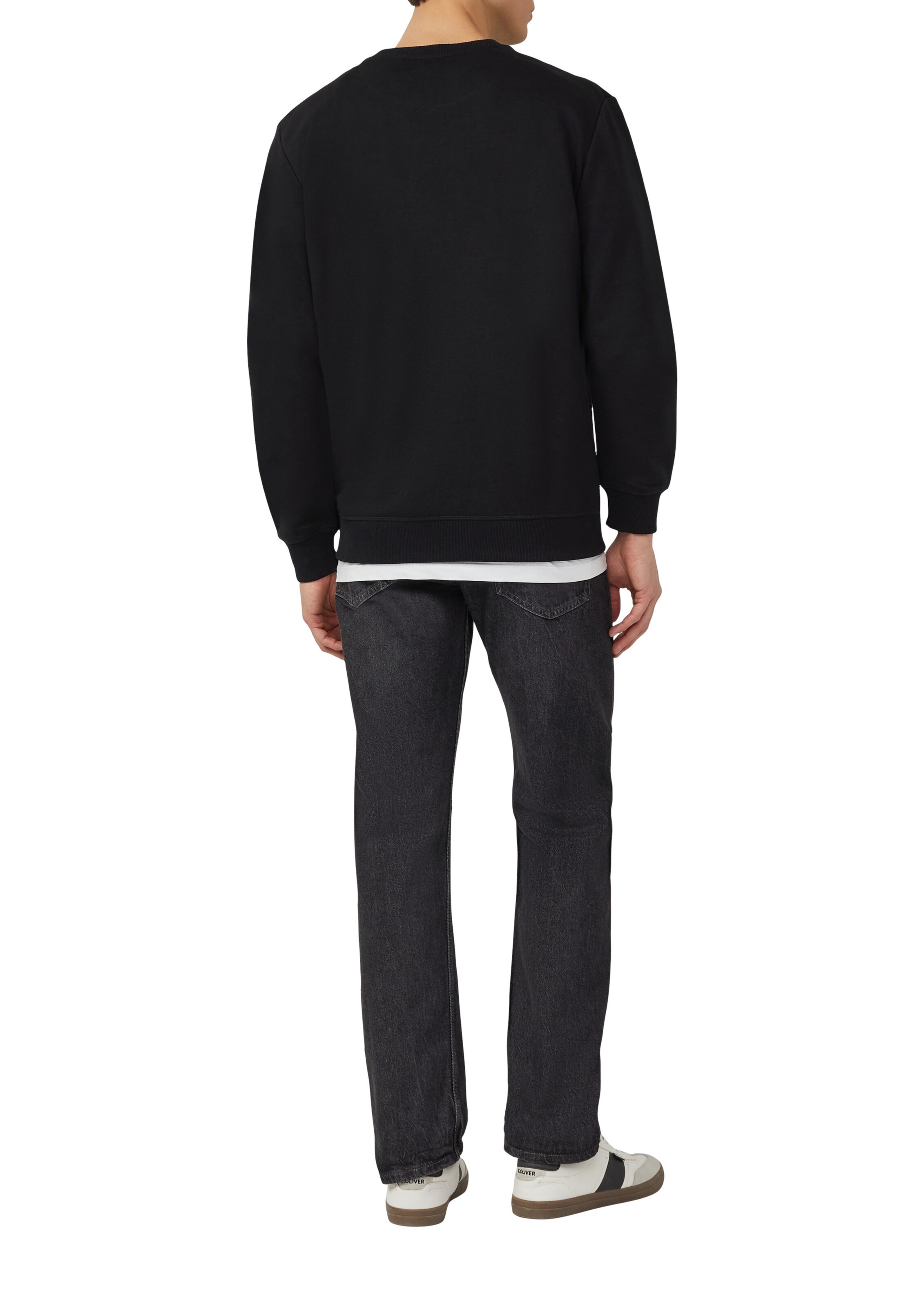 s.Oliver Sweatshirt in Zwart