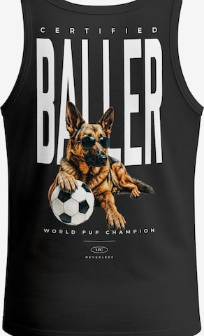 Neverless Shirt 'Pub Champion' in Schwarz: Vorderseite