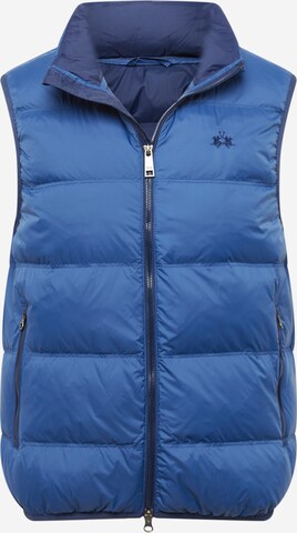 Gilet di La Martina in blu: frontale