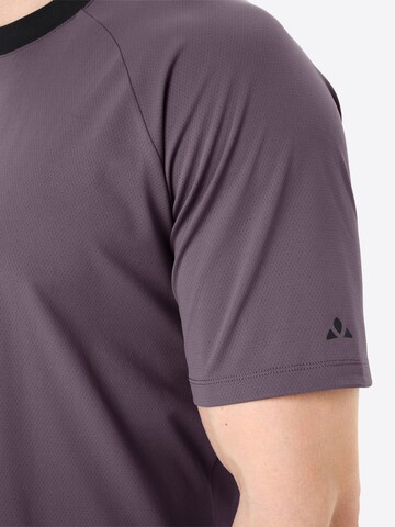VAUDE Performance shirt 'Loamer' in Purple