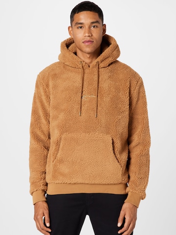 Karl Kani Sweatshirt in Bruin: voorkant