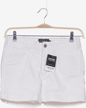 Polo Ralph Lauren Shorts XS in Weiß: predná strana