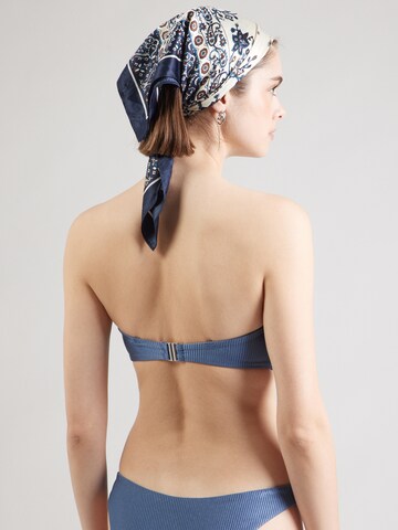 Hunkemöller Bandeau Bikiniöverdel 'Sardinia' i blå