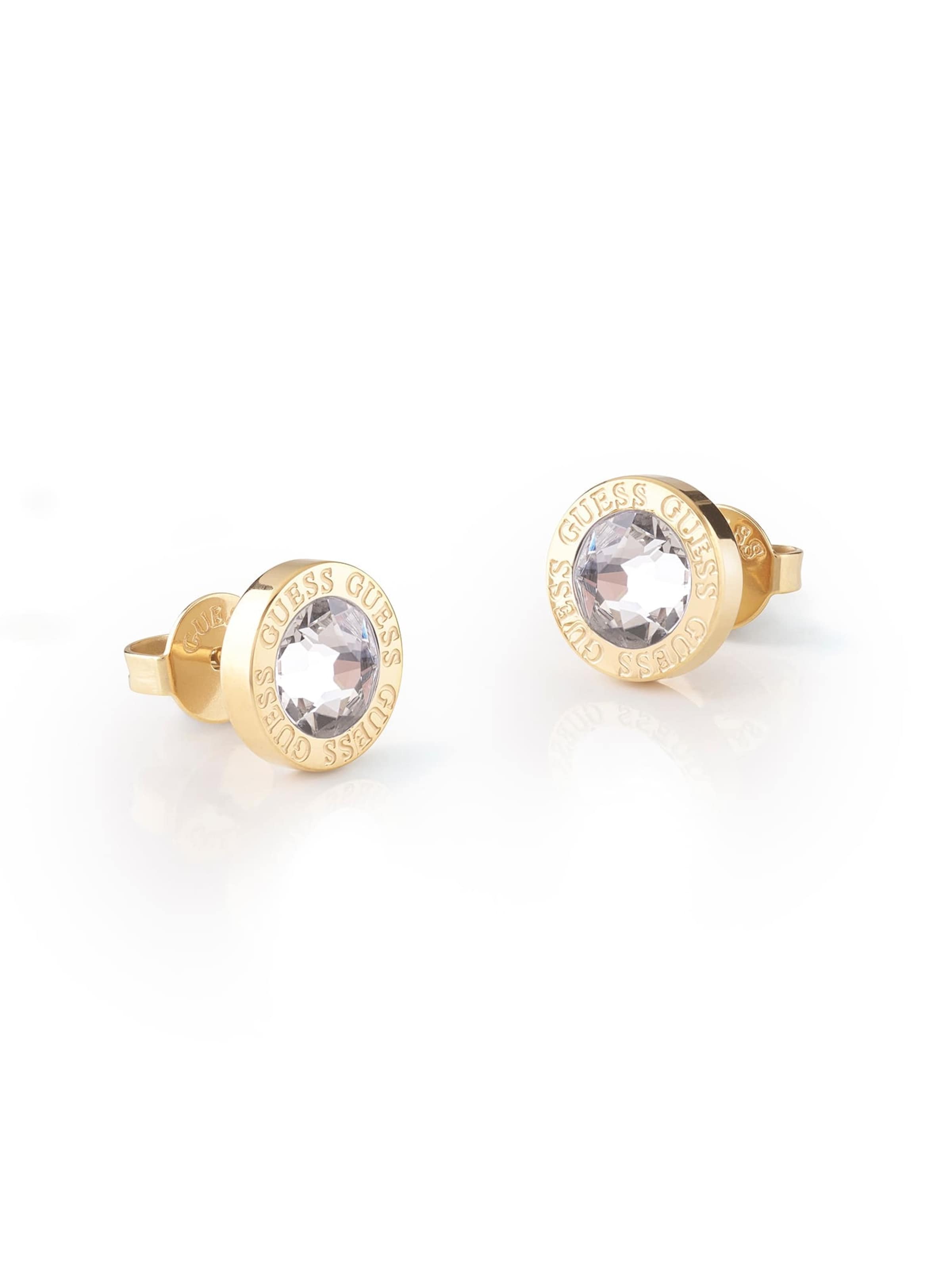 GUESS Earrings 'Color My Day' in Gold: front