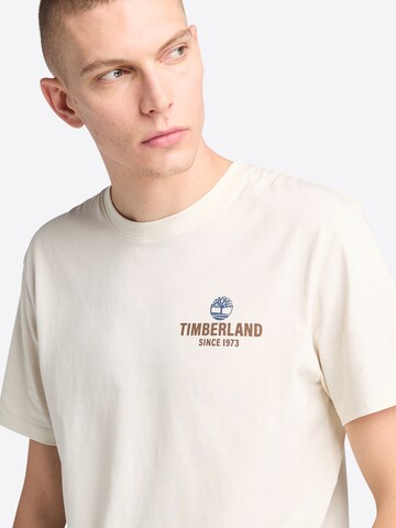 TIMBERLAND Koszulka 'Work Inspired Back Graphic Tee' w kolorze biały