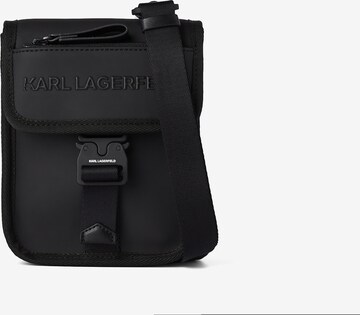 Sac à bandoulière Karl Lagerfeld en noir : devant