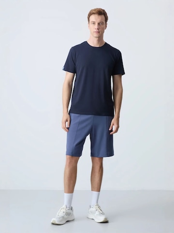Tommy Life Regular Sportbroek in Blauw