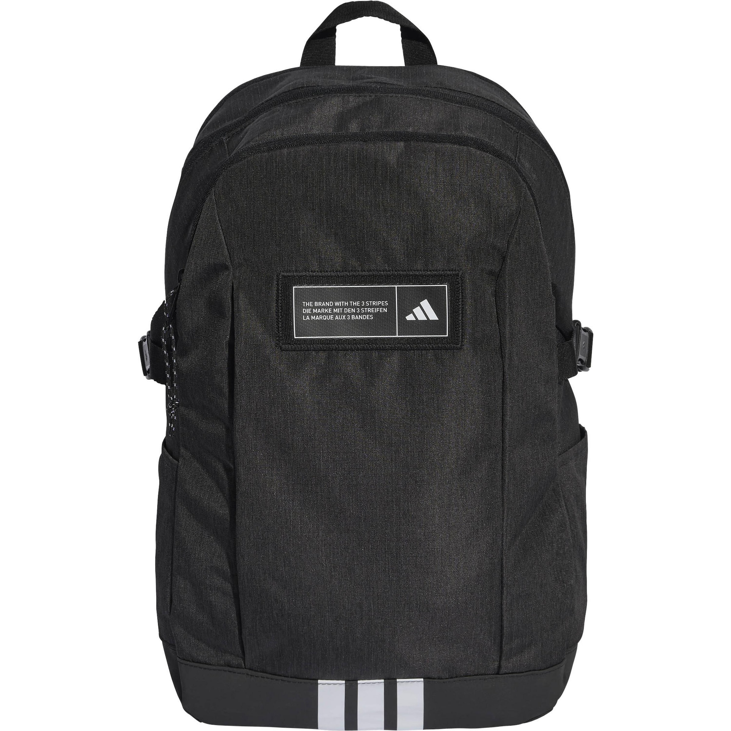 ADIDAS PERFORMANCE Sports Backpack '4ATHLTS' in Black: front