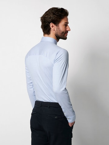 DESOTO Slim fit Zakelijk overhemd in Blauw