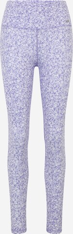 aim'n - Skinny Pantalón deportivo 'Fleur' en lila: frente