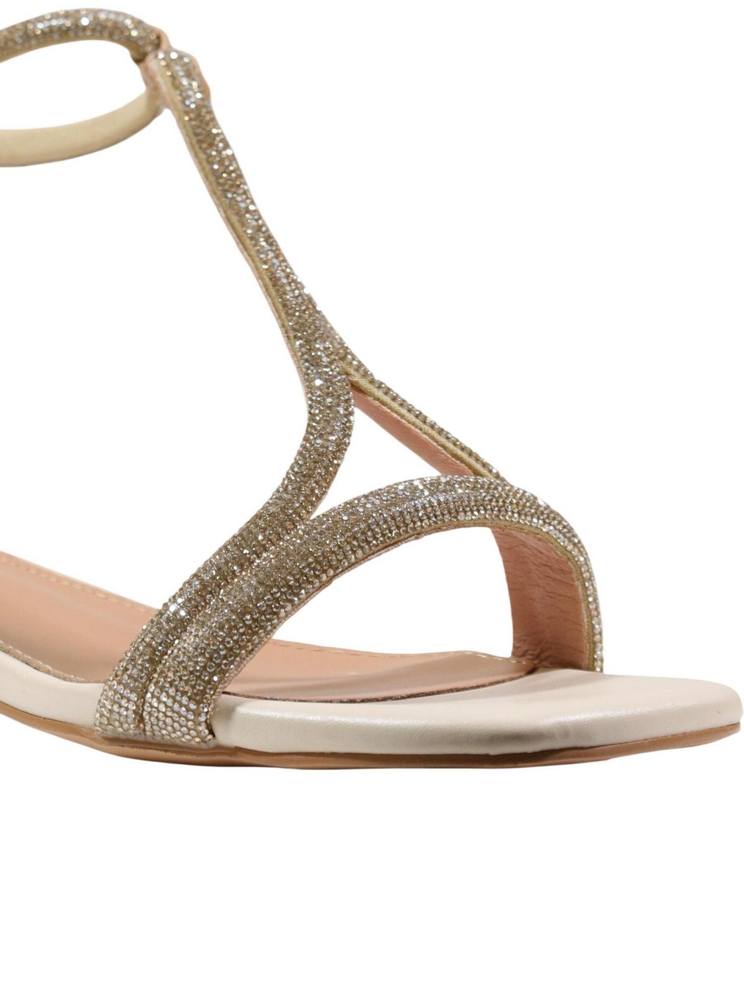 Sandalo '1374 9820' di Alviero Martini 1a clase in oro