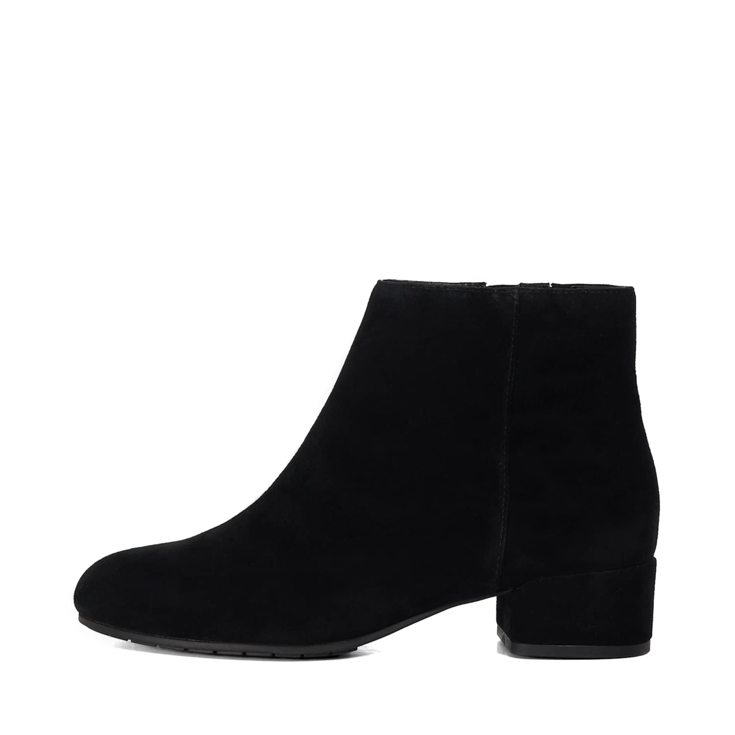 Bottines Dune LONDON en noir : devant
