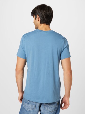 G-Star RAW T-Shirt 'Stencil' in Blau