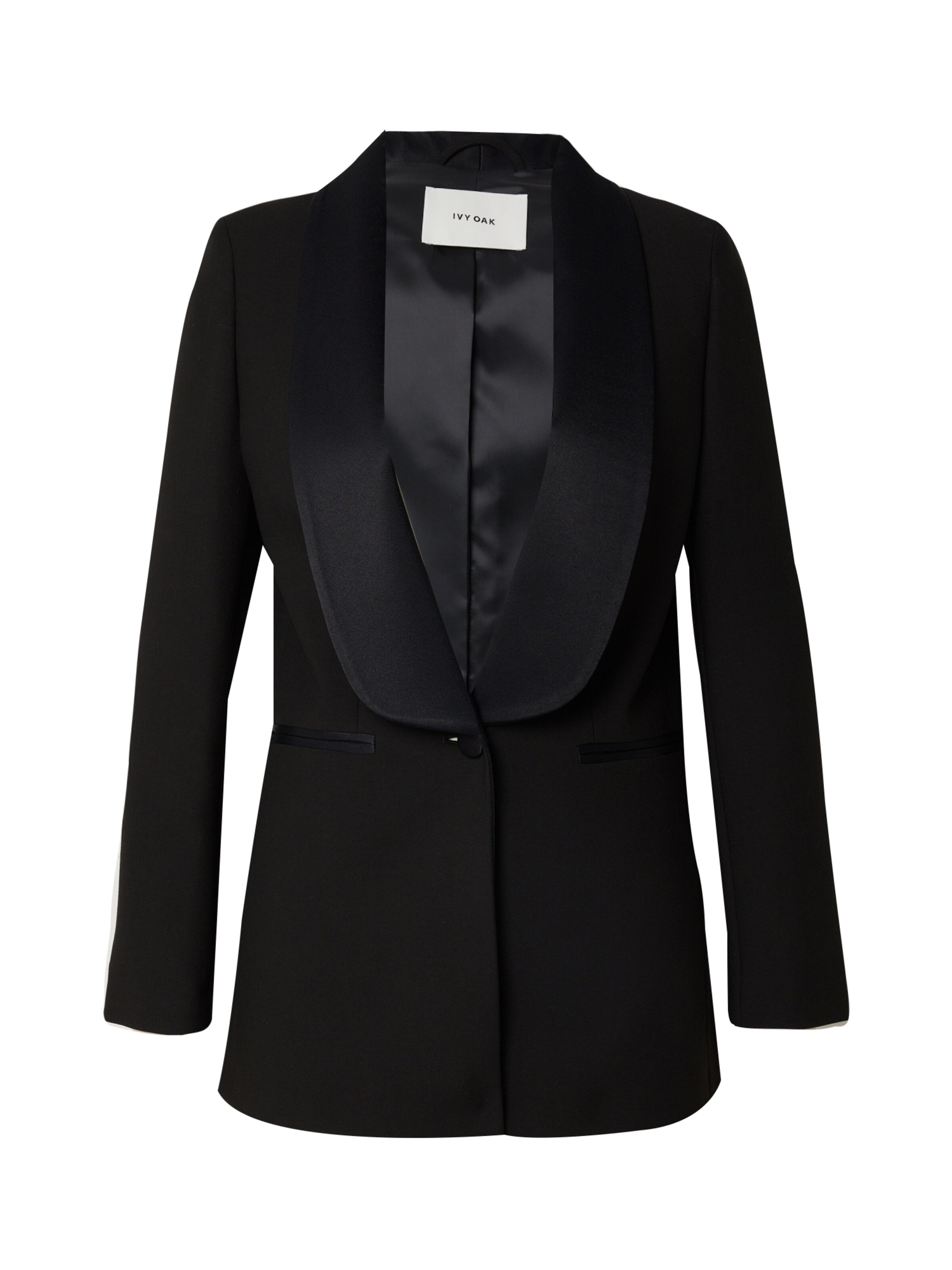 Blazer 'JANA' IVY OAK en noir : devant