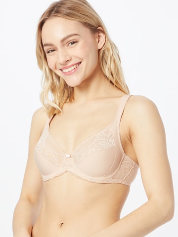 bēšs TRIUMPH T-krekla Krūšturis 'Modern Lace+Cotton': no priekšpuses