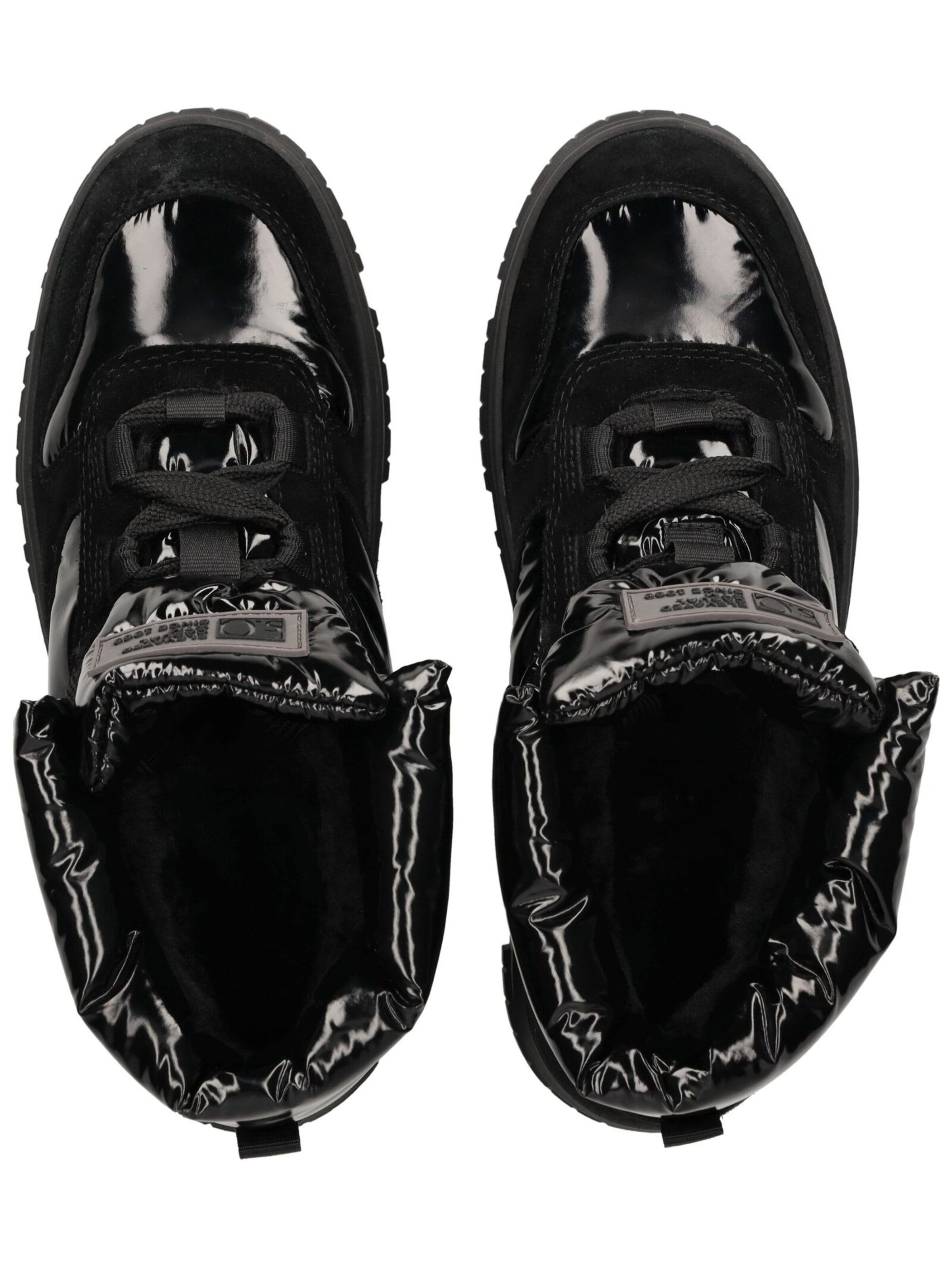 s.Oliver Schnürstiefelette in Schwarz