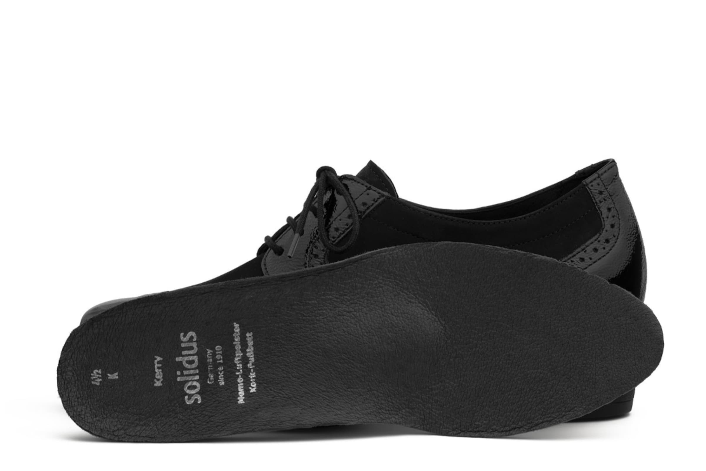 SOLIDUS Slipper in Schwarz