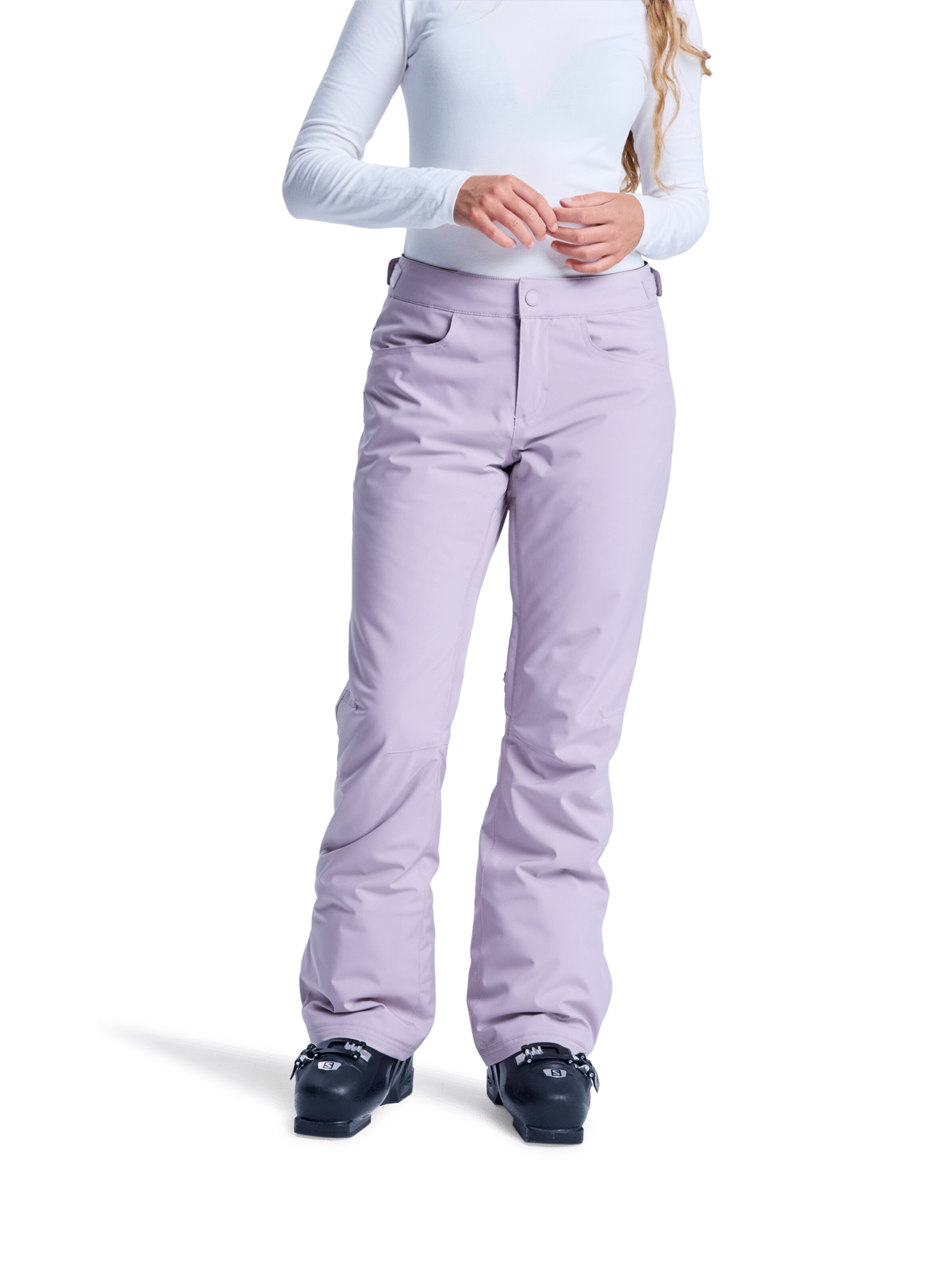 ROXY Outdoorhose in Lila: Vorderseite