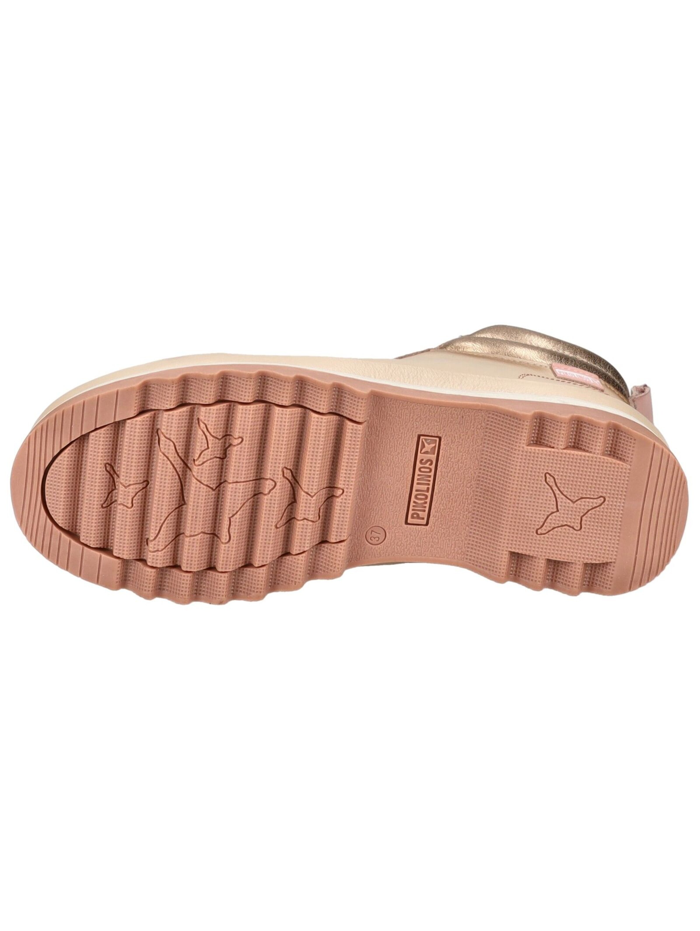 PIKOLINOS Schnürstiefelette in Beige