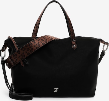 Suri Frey Shopper 'Sammy' in Zwart: voorkant