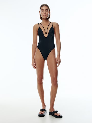 EDITED Triangle Swimsuit 'Letizia' in Black