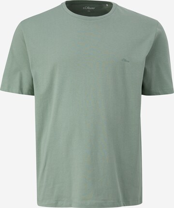 s.Oliver Shirt in Groen: voorkant