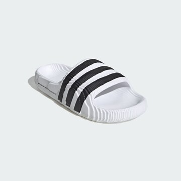 ADIDAS ORIGINALSNatikače s potpeticom 'Adilette 22' - bijela boja