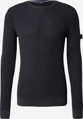 JOOP! Jeans Pullover 'Hadriano' in Schwarz: predná strana