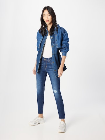 LEVI'S ® Skinny Jeans '710 Super Skinny' in Blue