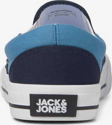 JACK & JONES حذاء بدون رباط 'FULLER' بلون أزرق