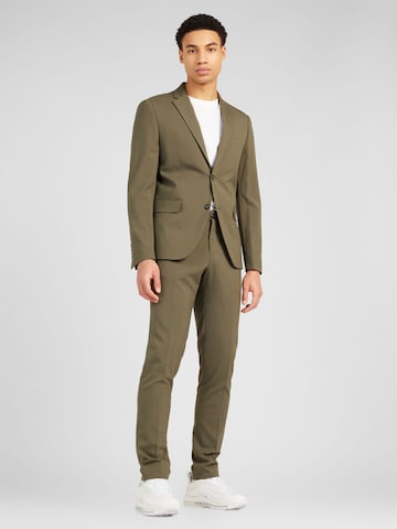 Lindbergh Slim fit Suit in Green: front