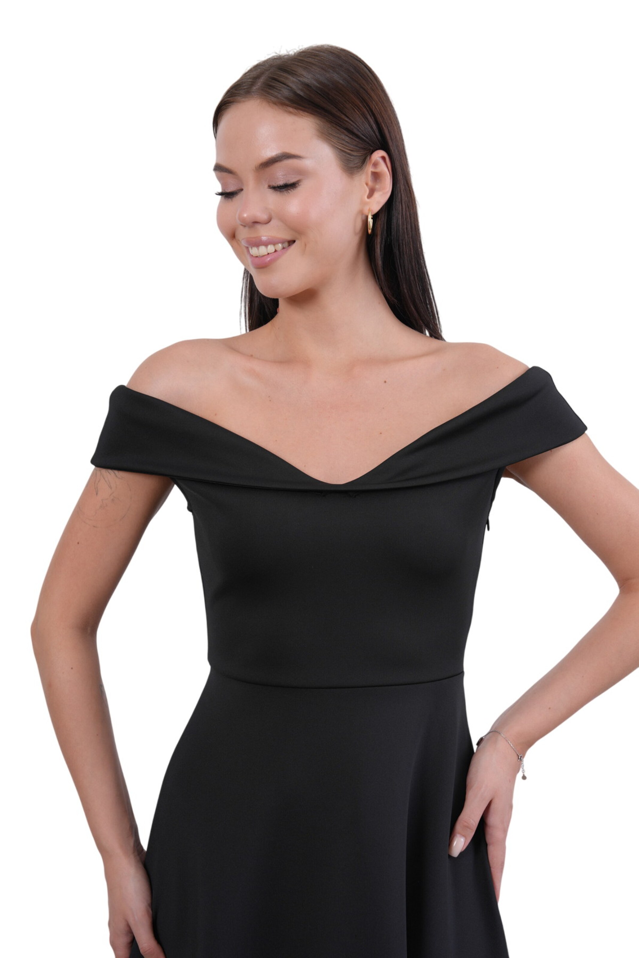 WOMAN VISION Kleid in Schwarz