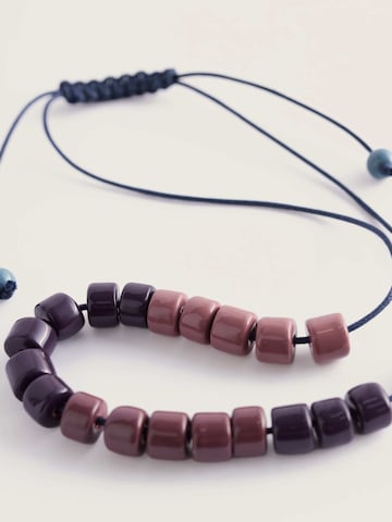 Chaîne 'Braya' Seasalt Cornwall en violet
