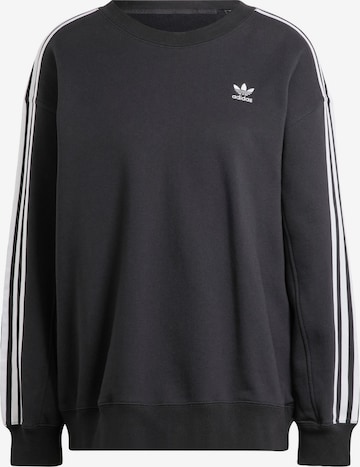 ADIDAS ORIGINALSSweater majica 'Adicolor Classics' - crna boja: prednji dio