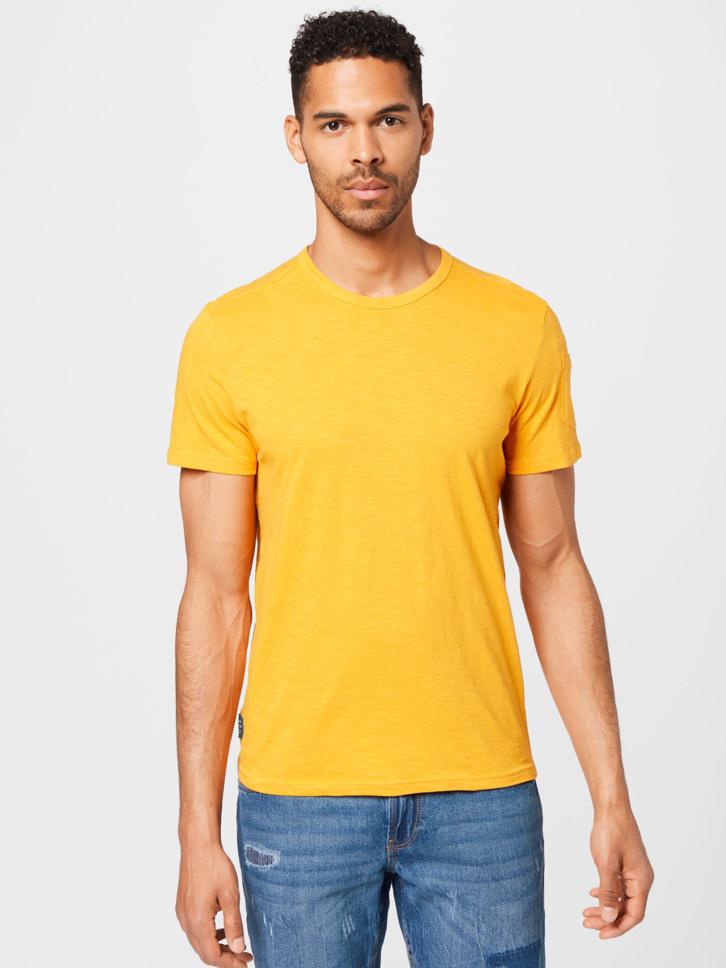Männer Große Größen TOM TAILOR T-Shirt in Goldgelb - UQ58007 Männer Große Größen TOM TAILOR T-Shirt in Goldgelb - UQ58007