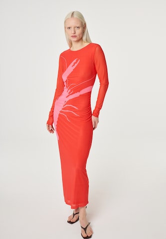 Fabienne Chapot Jurk in Rood: voorkant