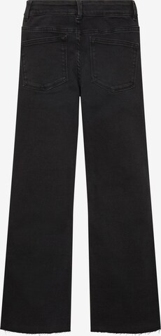 TOM TAILOR Wide Leg Jeans in Schwarz