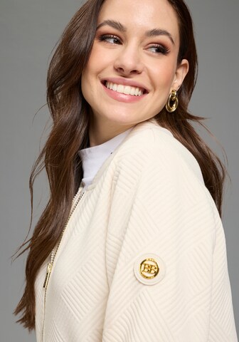 Bruno Banani LM Zip-Up Hoodie in Beige