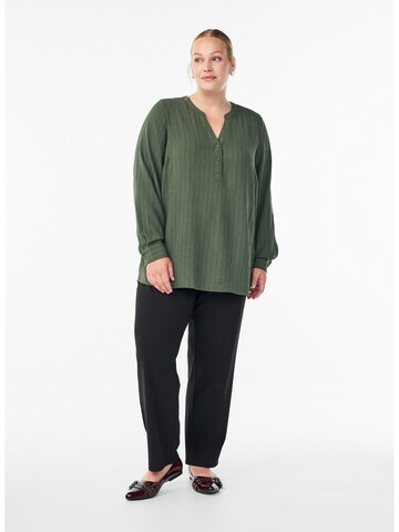 Zizzi Blouse in Green