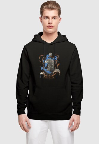 ABSOLUTE CULT Sweatshirt 'Harry Potter - Ravenclaw Shield' in Zwart: voorkant
